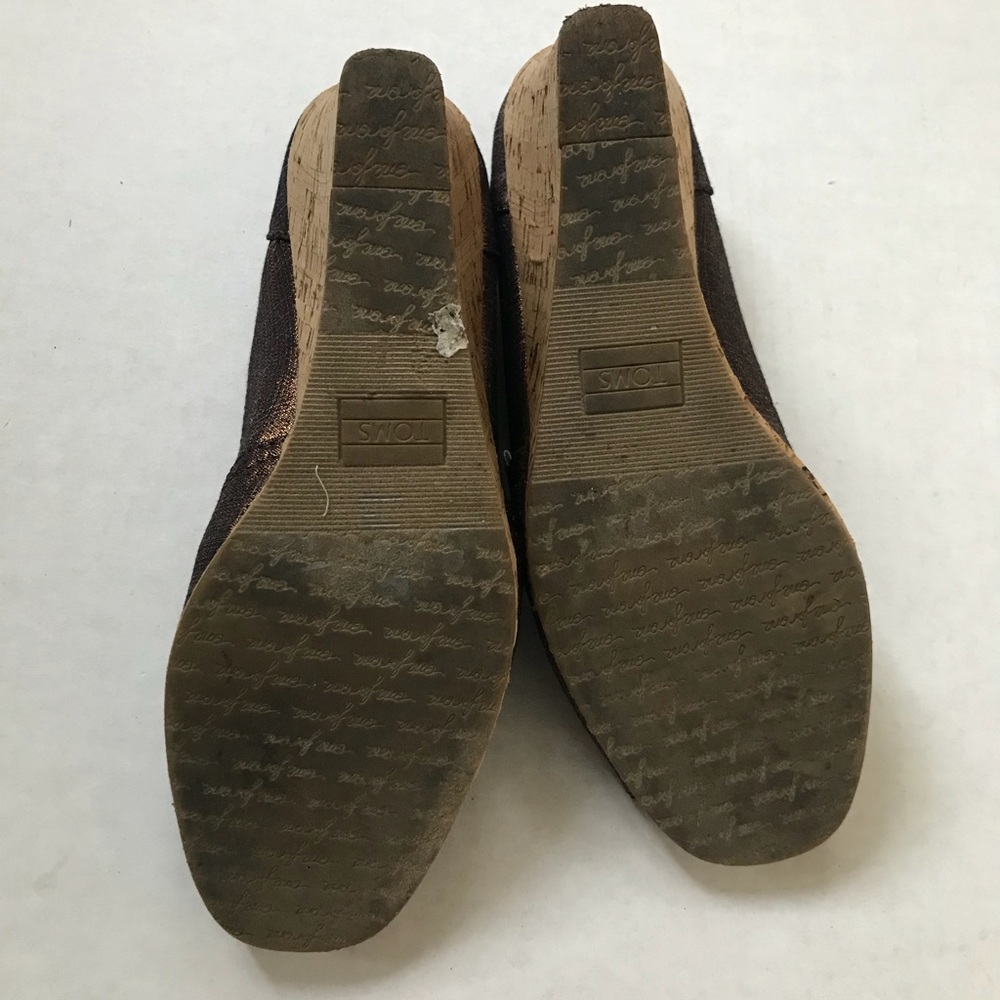 Toms Stella cork wedge peep toe - Picture 7 of 7
